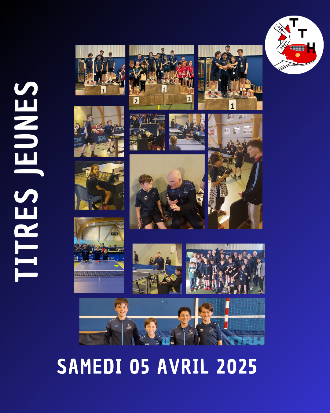 ! LES BENJAMINS SONT TITRES !
